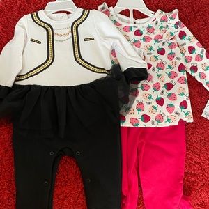 TWO ITEMS! Babies outfits shirts + pants
